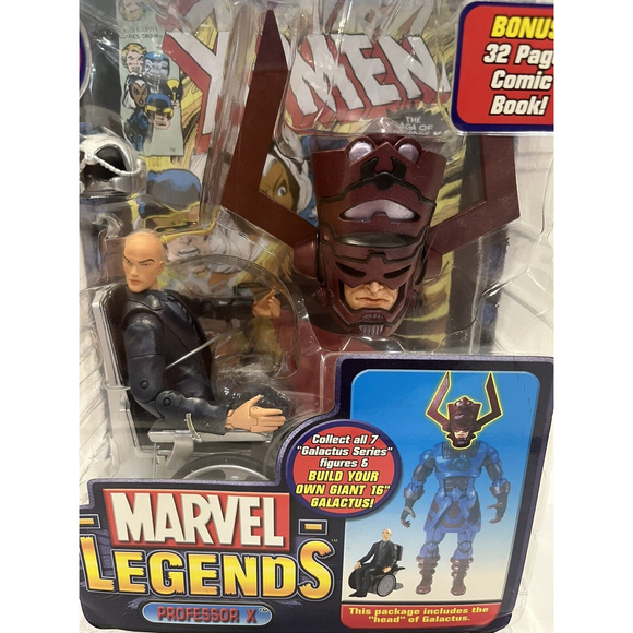 Professor X Marvel Legends Galactus Series Action Figure ToyBiz 2005 Comics BAF - Picture 2 of 7